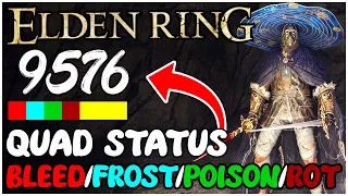 How to Use Bleed/Frost/Poison/Rot at the SAME TIME in Elden Ring! BEST Elden Ring Dex Build Guide