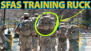 How to Create a Training Ruck for SFAS, Ranger School, or Sapper School | Special Forces Training