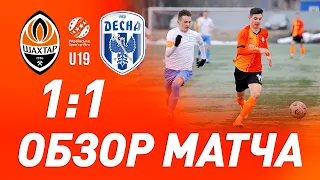 U19. Шахтар – Десна – 1:1. Голи та огляд матчу (14.03.2021)