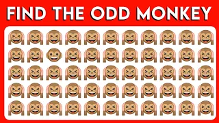 Find the odd emoji out in these Odd Emoji Puzzles! Animals Edition 🐘🦖🦊 | Quiz Tag