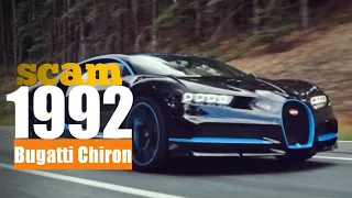 Bugatti Chiron x  Scam 1992 /  Bugatti lover / #mj4crew/#shorts