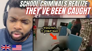 Brit Reacts To WHEN SCHOOL CRIMINALS REALIZE THEY’VE BEEN CAUGHT!