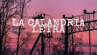 Pedro Infante La Calandria Letra