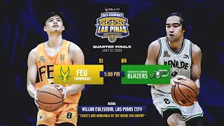 Quarter Finals | FEU Tamaraws vs CSB Blazers | 2023 Bola.TV Asiabasket Las Piñas Championship
