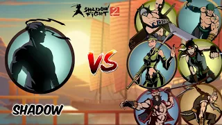 Shadow vs Wasp and all her bodyguards || Shadow fight 2 || [Android Gameplay]