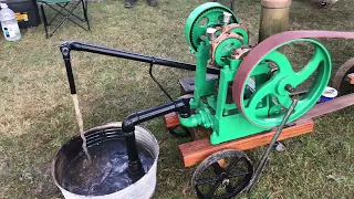 Stationary engines at bawburgh village hall NICE society bygones day.