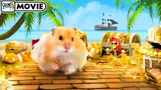 Hamster Pirate story Ep.3 - Treasure Island 🏴‍☠️ Homura Ham Pets