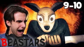 I Guess This is a HORROR Show Now | Beastars Episode 9 and 10 Blind Reaction