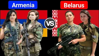 Armenia vs Belarus military power comparison 2021