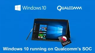 Windows 10 running on Snapdragon 835