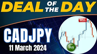 🟢FOREX Deal of the Day: Hope for the best with CADJPY!