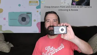 Cheap Amazon Point and shoot 44 MP Camera | Unboxing & Review