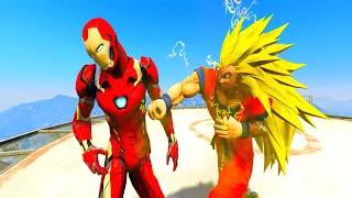 Goku vs Spider Man and Iron Man Epic Battle #Superhero #Goku #Spiderman #Ironman #Epicbattle