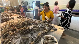 Seafood buffet in Bangkok, Thailand