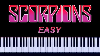 Scorpions - Send Me An Angel EASY Piano Tutorial