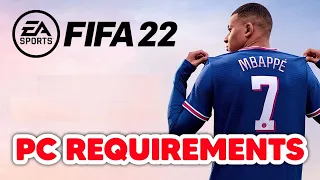 FIFA 22 PC System Requirements | Minimum and recommended  requirements