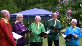 Canoe and Rowboat song in Cleveland Russian Garden