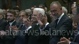 Mattarella partecipa all'inaugurazione dell'anno accademico all'università San Raffaele