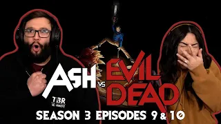 Ash vs Evil Dead Season 3 Ep 9 & Ep 10 Series Finale First Time Watching! TV Reaction!!