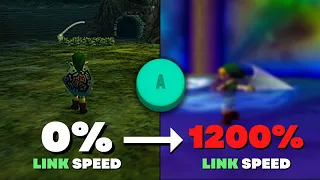 Majora's Mask but EVERY A Press Link gets 5% Faster