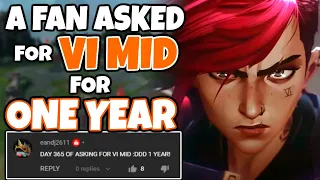 A fan asked for VI MID for 365 days, so I got 2 HOURS of VI MID GAMES just for them | Old patches