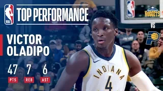 Victor Oladipo Scores CAREER-HIGH 47 Pts, Leads Pacers in OT Win | December 10, 2017