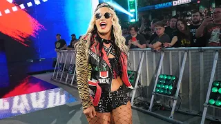 Go behind the scenes of Toni Storm’s SmackDown debut