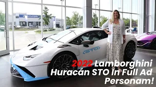 Delivering a 2022 Lamborghini Huracán STO In Full Ad Personam!