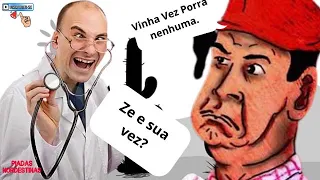 Ze lezin falando sobre o medico maluco KKKKKKK