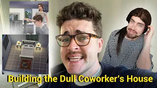 Building the Dull Coworker's House on Sims 4