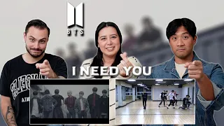 BTS 'I NEED YOU' M/V & Dance Practice REACTION!!