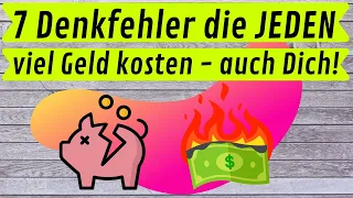 7 gemeine Denkfehler die Dich jeden Tag viel Geld kosten💰🐷| Frugalismus|  sparsam leben| Geld sparen