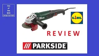 REVIEW Parkside Angle Grinder PWS 125 C3 (Lidl Angle Grinder Ø 125 mm 1200W)