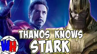 The REAL REASON Why Thanos Knows Tony Stark! | Webhead