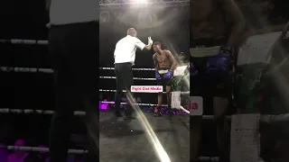 Omole Dolapo Stopped Akeem Ariyo in round 1 via Technical Knockout.