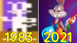 Evolution of Looney Tunes Games 1983-2021