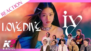 พูดได้คำเดียวคือ “สวย!” 😳 IVE 아이브 'LOVE DIVE' MV | reaction by K? By MINIZIZE From Thailand