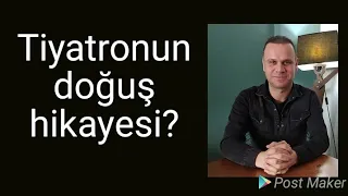 Tiyatro 'nun Doğuş Hikayesi ? (Tiyatrocu-Eğitmen Cenk Tunalı) Kılçık Atölye Oyunculuk Dersi