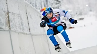 Ice cross / Crashed ice - training