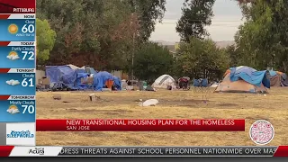 New transitional housing plan for the homeless in San Jose