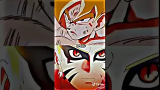 Goku ssj vs Naruto baryon Mode no cap