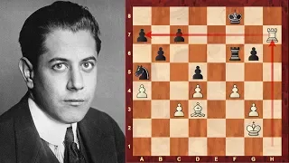 Amazing Chess Game: Rook on the 7th rank! - Jose Raul Capablanca vs Savielly Tartakower - Dutch