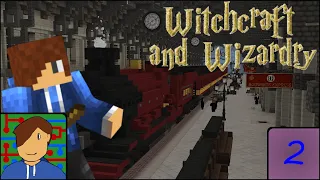 Riding the Hogwarts Express! | Minecraft: Witchcraft and Wizardry | Episode 2