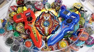 THE 100 BLADER TEST: Ultimate Beyblade Challenge! - Beyblade Burst God/Evolution