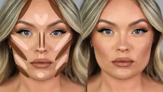 HOW TO CONTOUR ROUND FACE - Hacks, Tips & Tricks for Beginners!