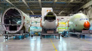 Manufacturing The Giant Airbus A380 [Airbus Factory] Full Process