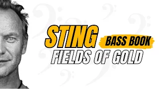 Fields of gold (STING) - Bass cover with score and bass tabs