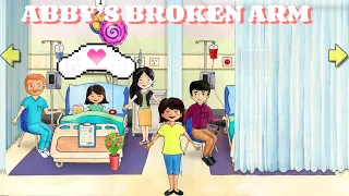 Abby Breaks Her Arm! My PlayHome Plus