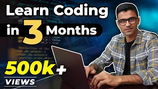 Learn coding in 3 months, step by step coding roadmap | How to learn to code for absolute beginners?