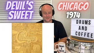 Drum Teacher Reacts: DANNY SERAPHINE | Chicago - 'Devil's Sweet'